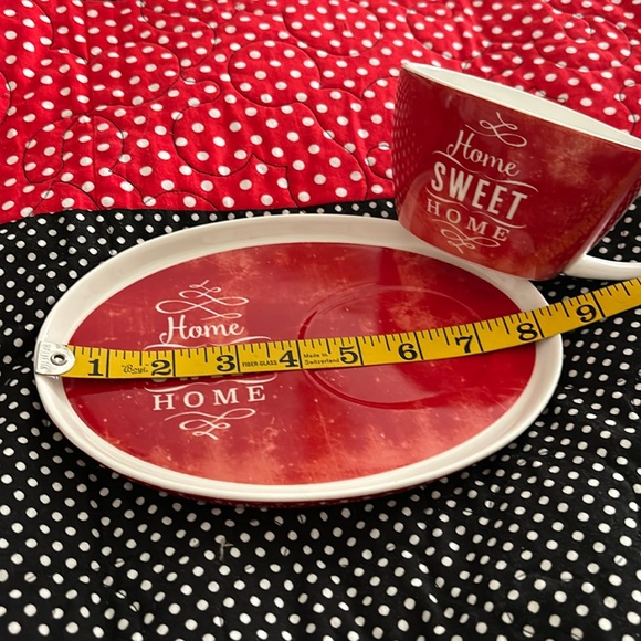 🏡2 piece snack set Home Sweet Home 🏡 new no tags - Picture 2 of 7